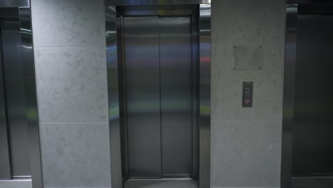 modern elevator interior