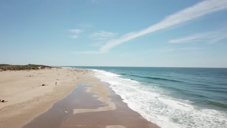 playa muy larga en francia antena