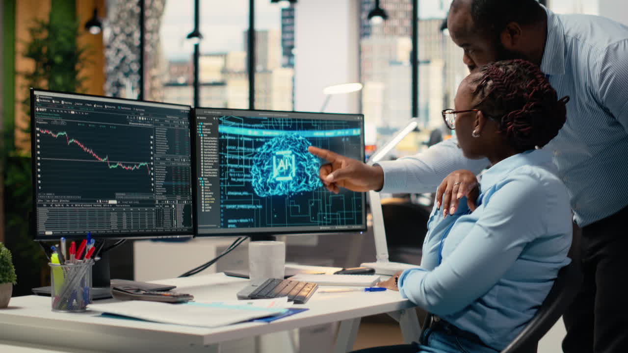 Prop firm staff members use artificial intelligence tech for trading operations