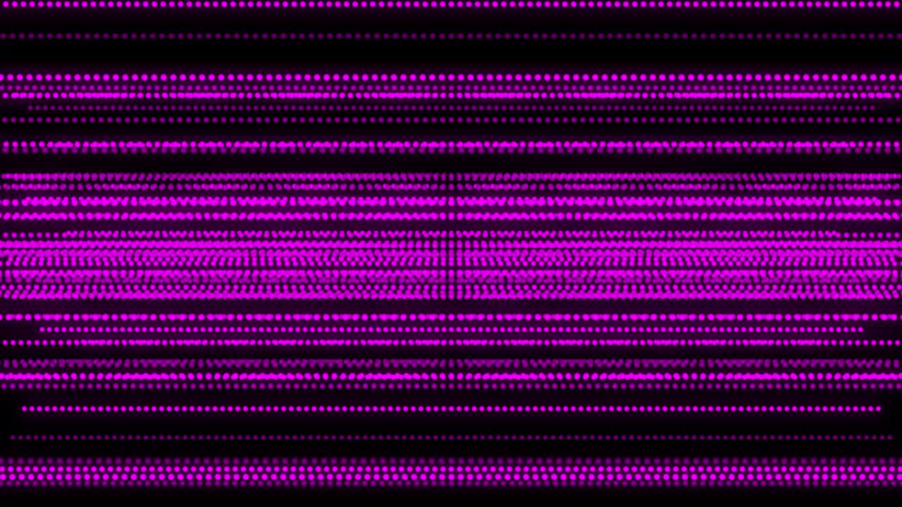 patrón de forma de punto de color rosa animación gráficos de movimiento