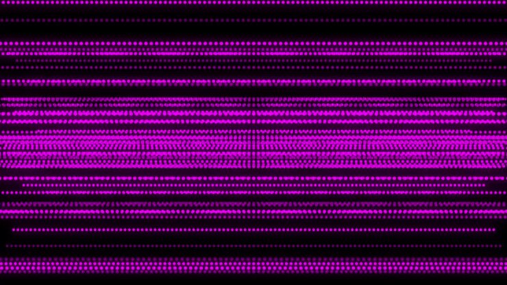 Pink color Dot Shape Pattern animation motion graphics