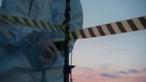 investigación de la escena del crimen