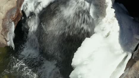 vistas aéreas de boulder falls en boulder colorado