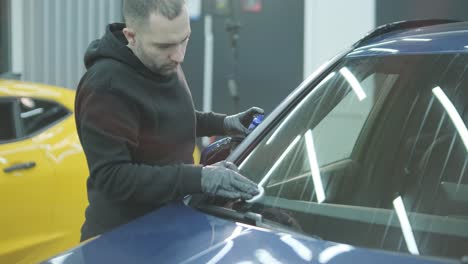 professional car detailing – washing, ceramic coating, and interior cleaning