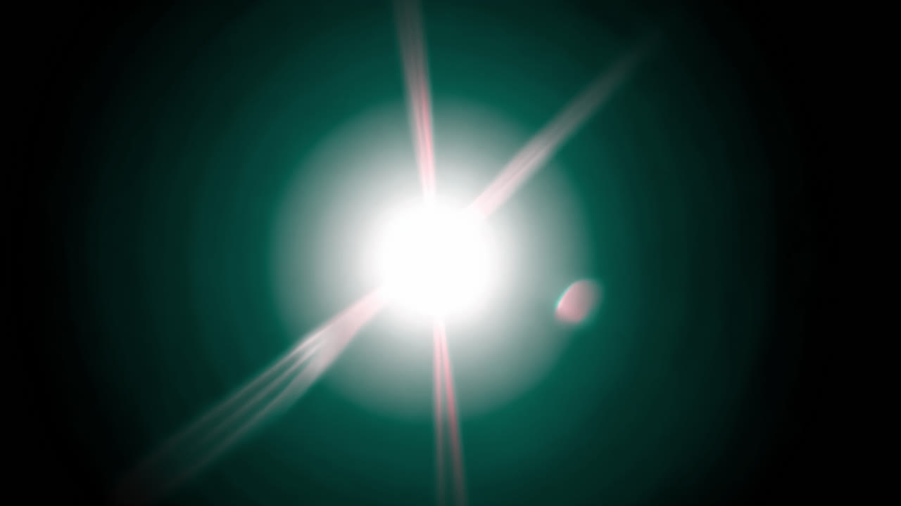 Efecto de ráfaga de luz, superposición animada, vídeo transparente en 4K, canal alfa, ProRes 4444