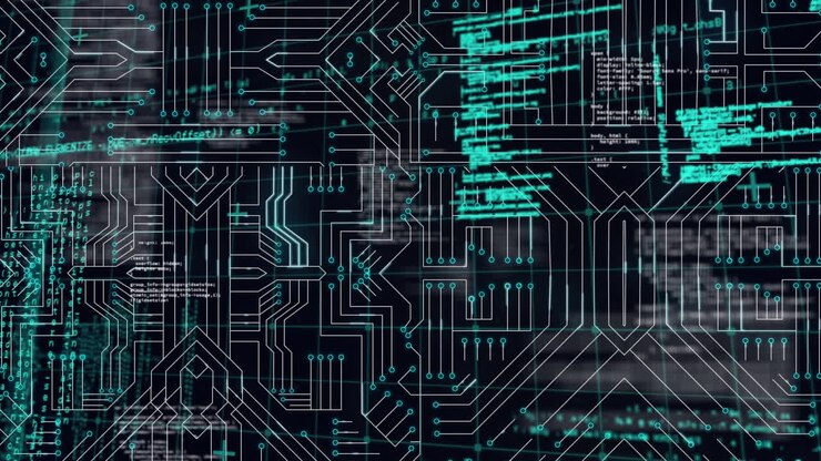 Animation of network of connections over data processing