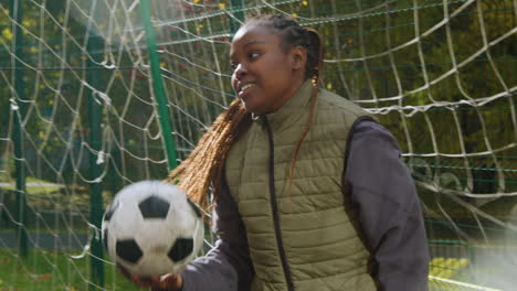 Frauen-Spielen-Fußball