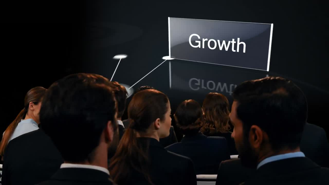 Business people watching