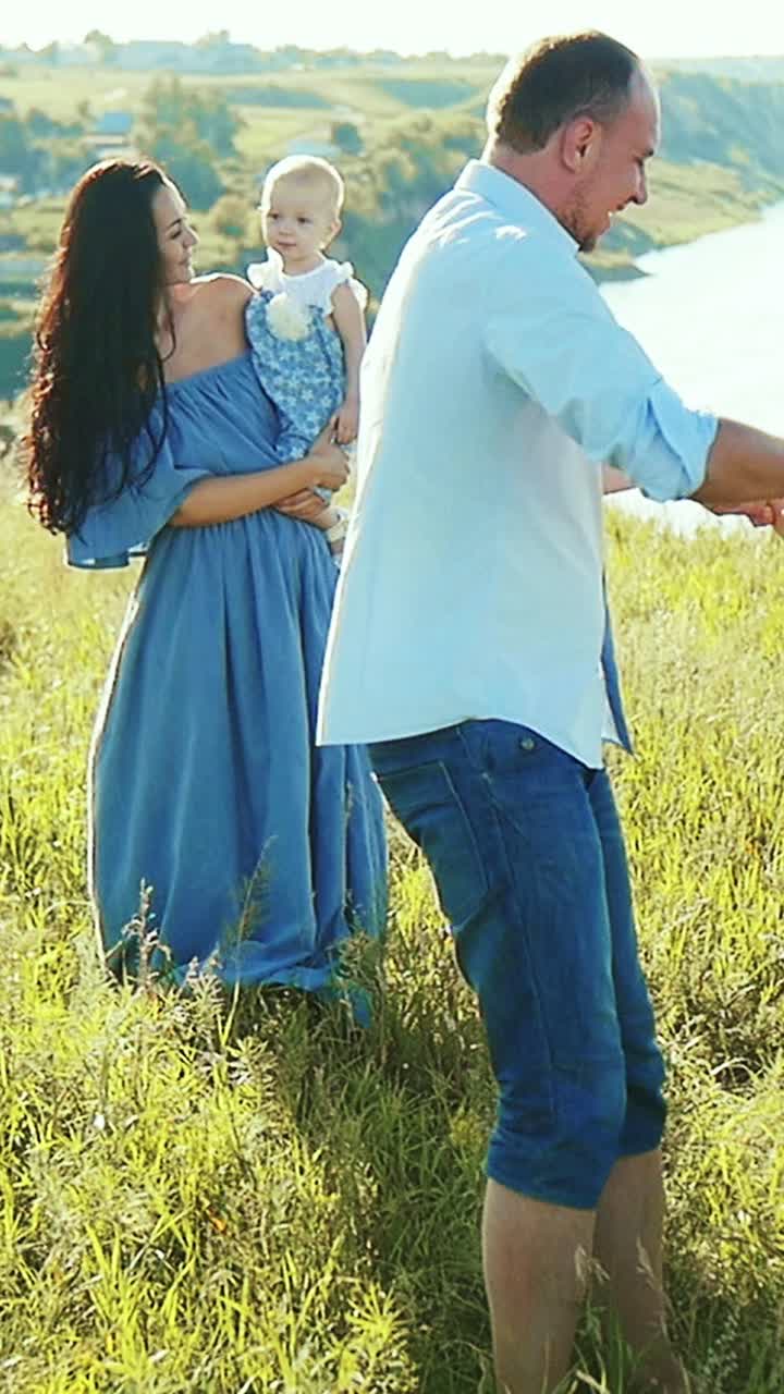 Happy Family enjoying a day outdoors