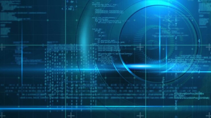 Animation of scope scanning and data processing