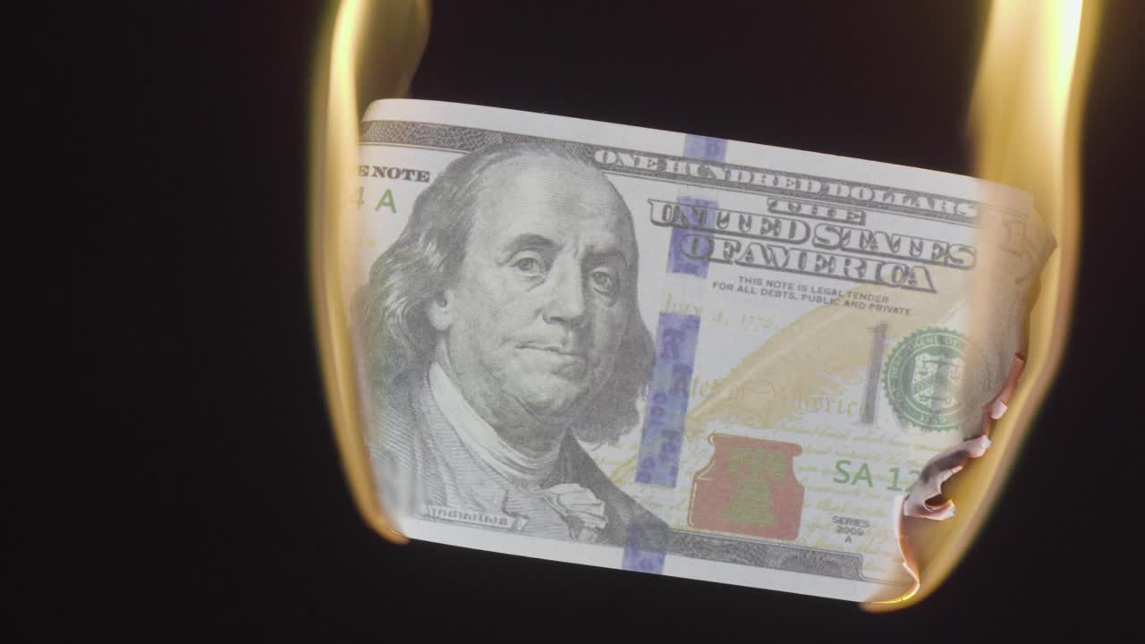 燃燒的錢 燒的錢