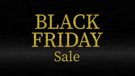 black friday event text animation motion graphics