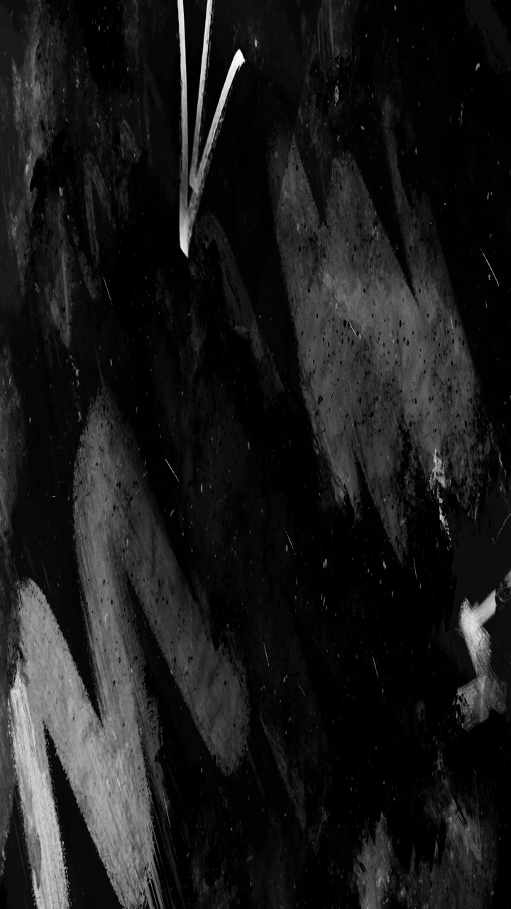 Sovrapposizione di texture grunge astratta con tratti di gesso bianco animati