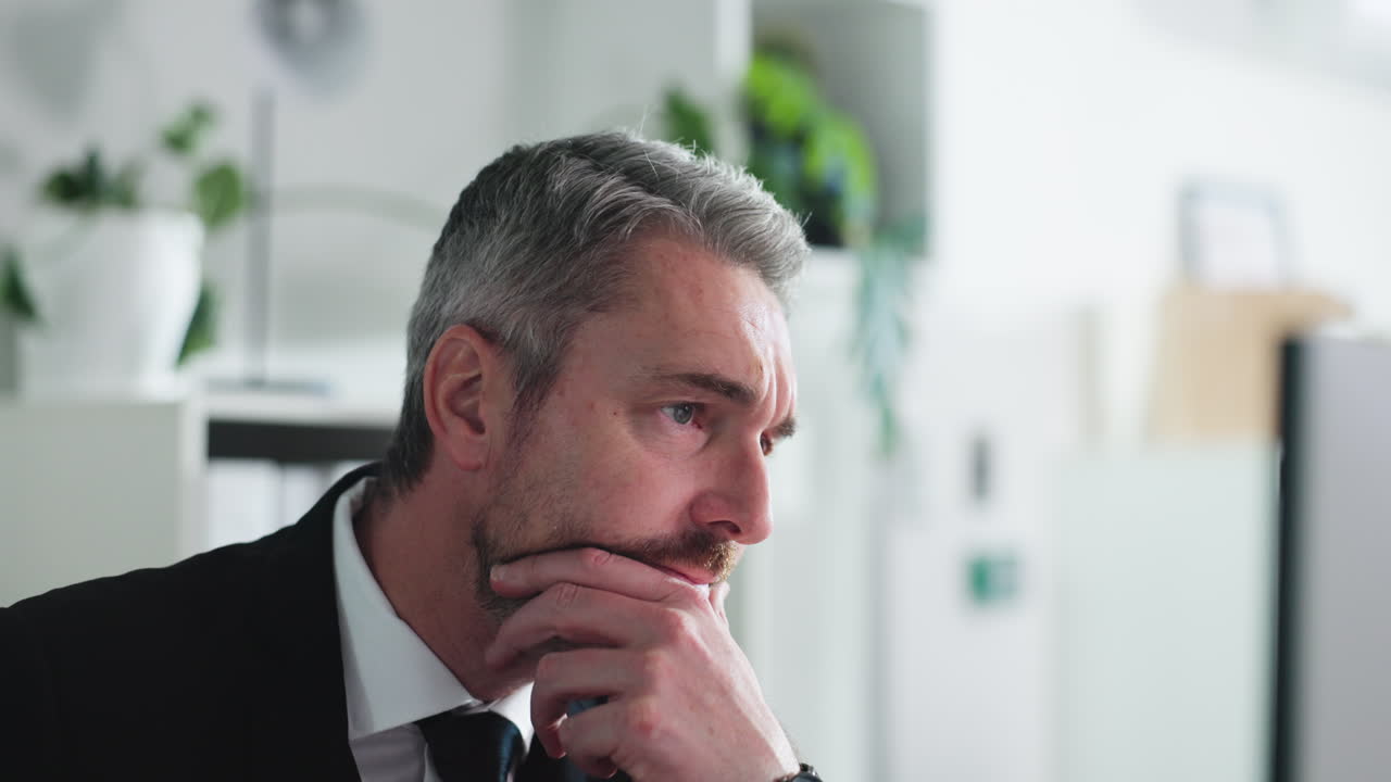 Professional Businessman Portrait in Office