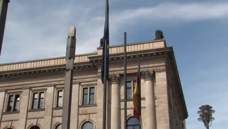 medium shot of federal council of germany, bundesrat in berlin, germany