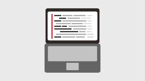 los íconos de las computadoras portátiles