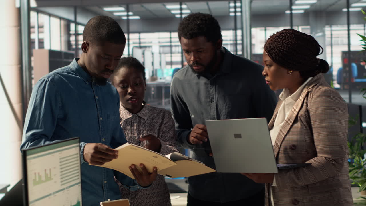 Diverse Team in a Business Meeting