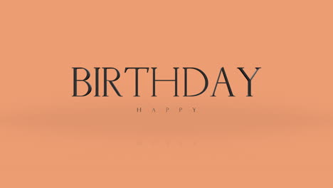 Elegance-style-Happy-Birthday-text-on-orange-gradient