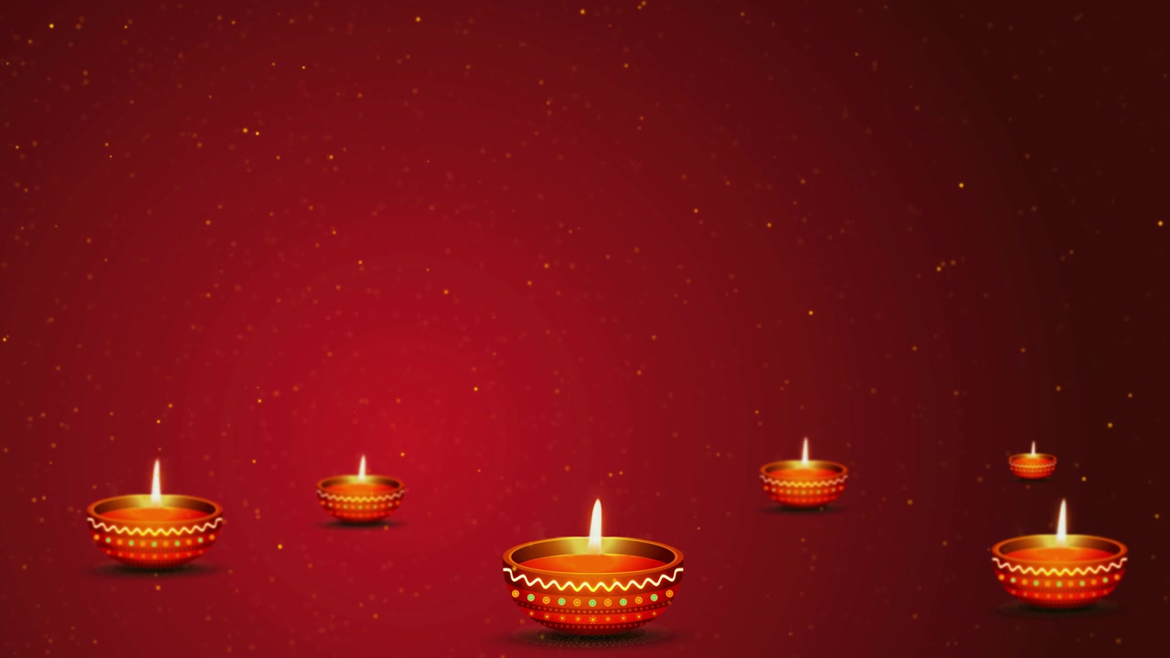 Buon Diwali, Deepavali o Dipawali, festa delle luci, sfondo di auguri e celebrazione, luci 3D 4K.