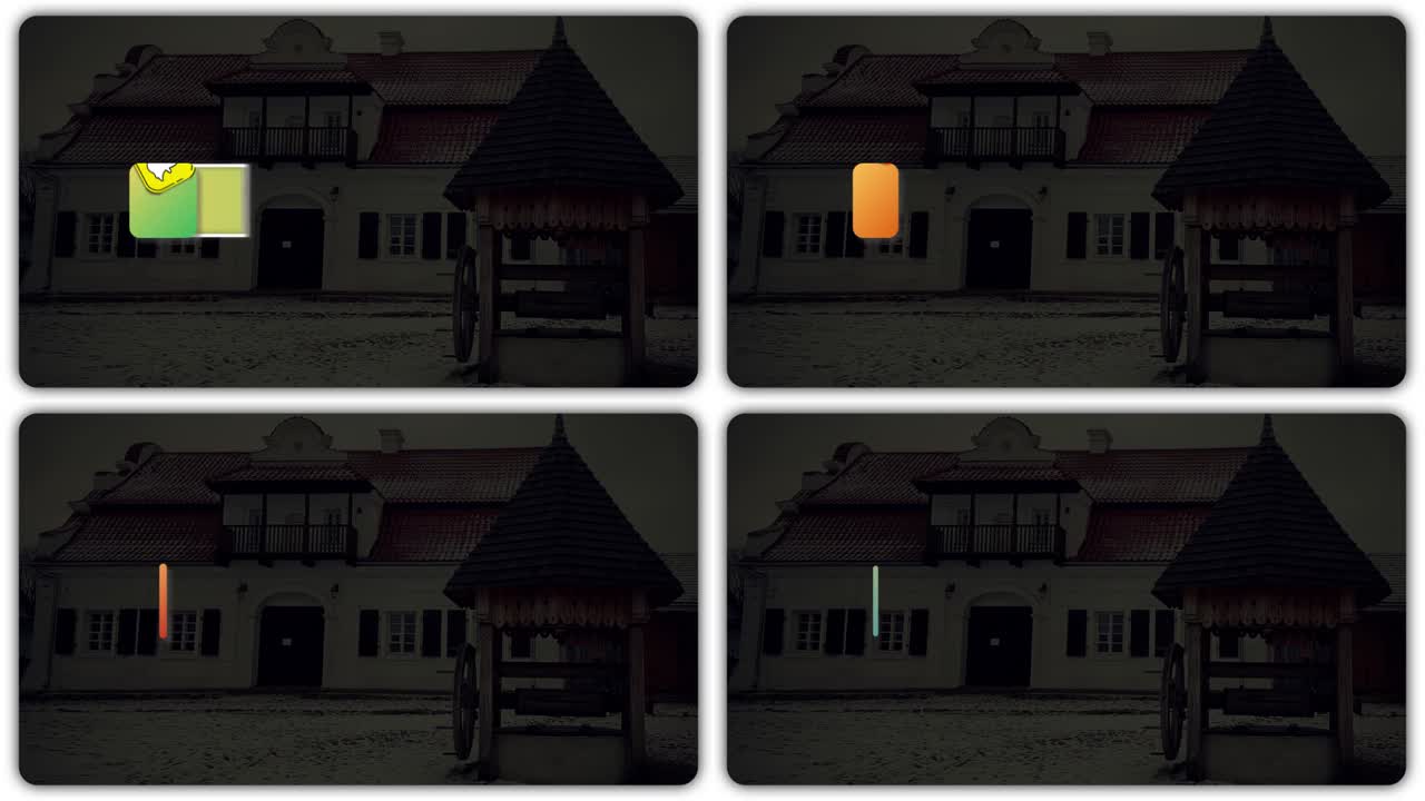 Building and Winter Scenery