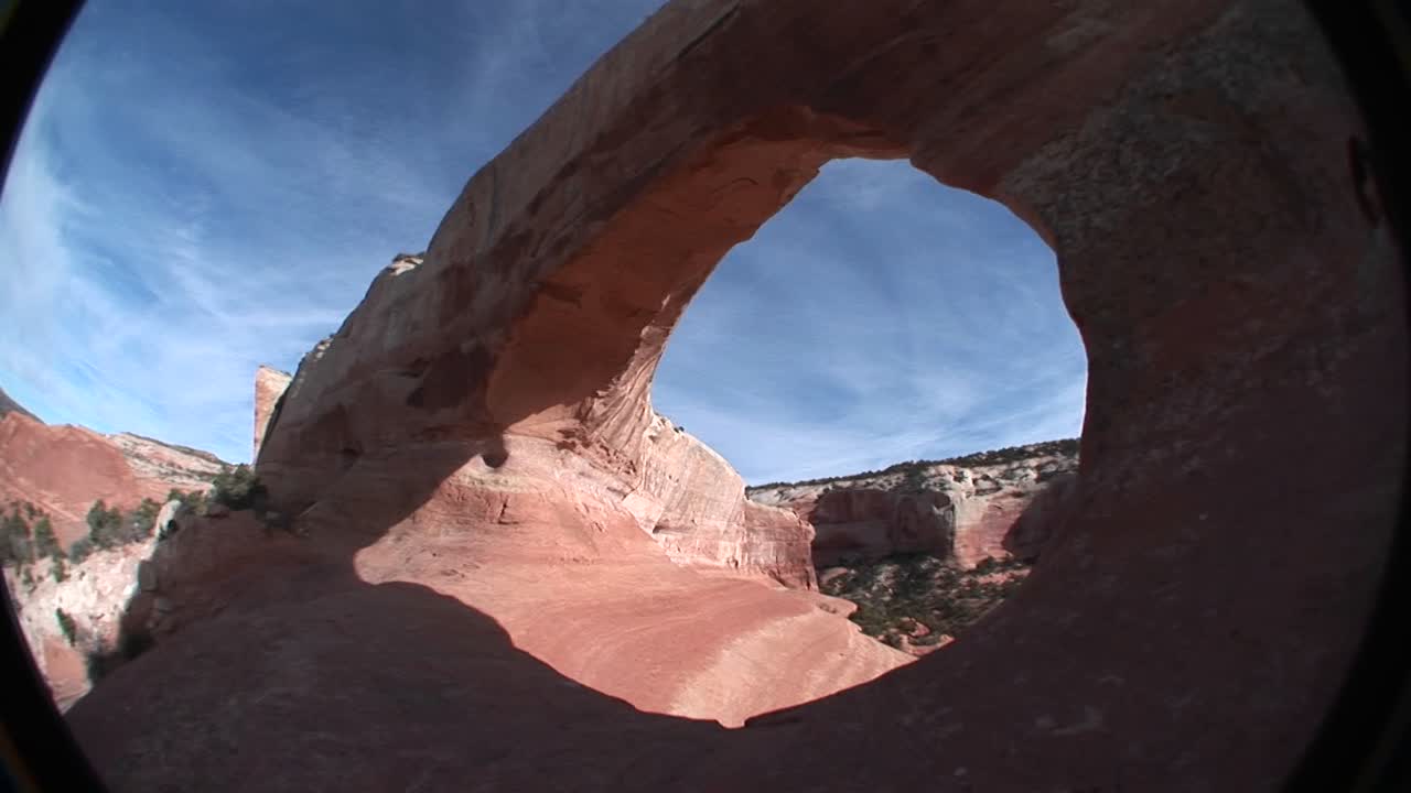 미국 남서부의 거대한 아치