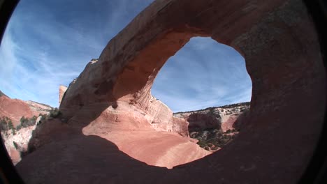 un arco gigante en el suroeste americano