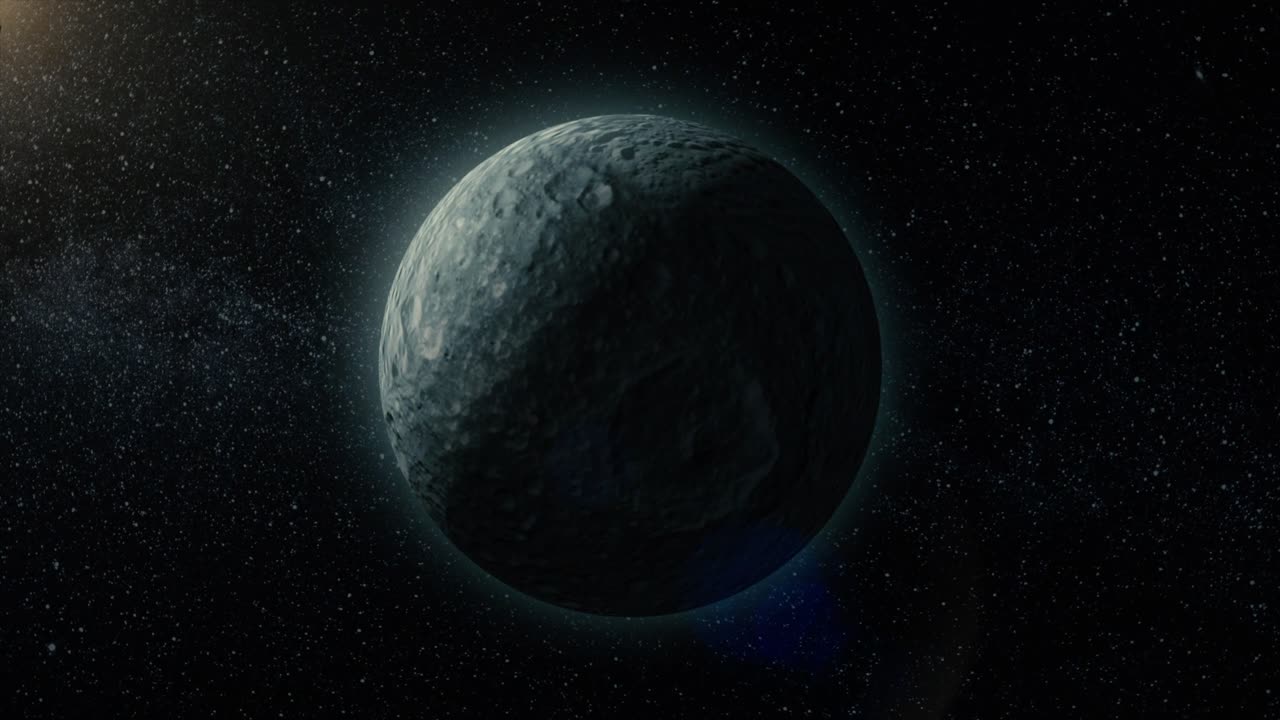 planeta alienígena en el espacio exterior