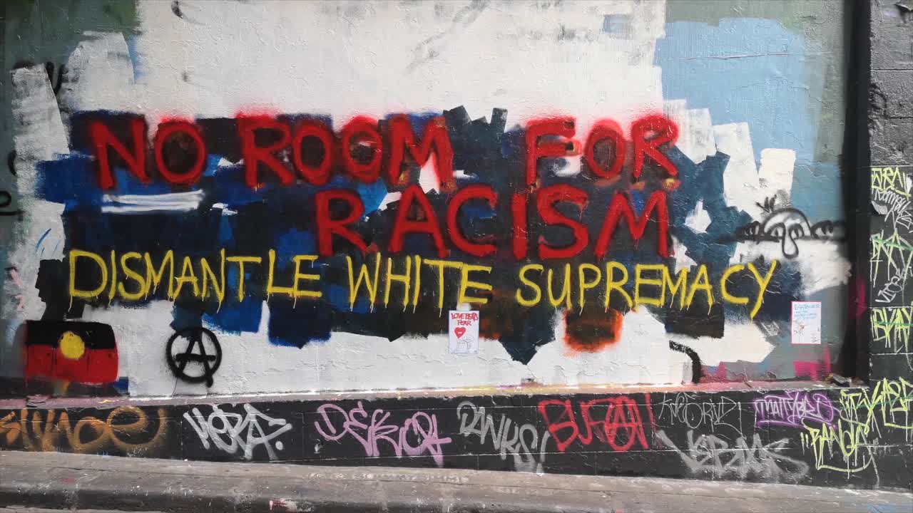 멜버른 cbd의 낙서