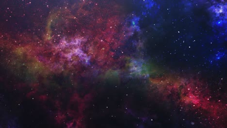 nebulosa 4k, espacio profundo del universo.