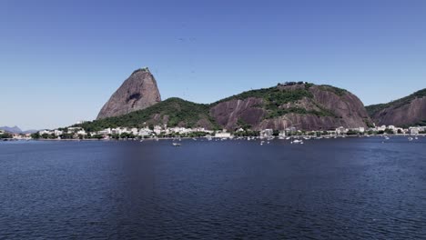 Sugarloaf-mountain,-popular-tourist-attraction,-panoramic-city-views