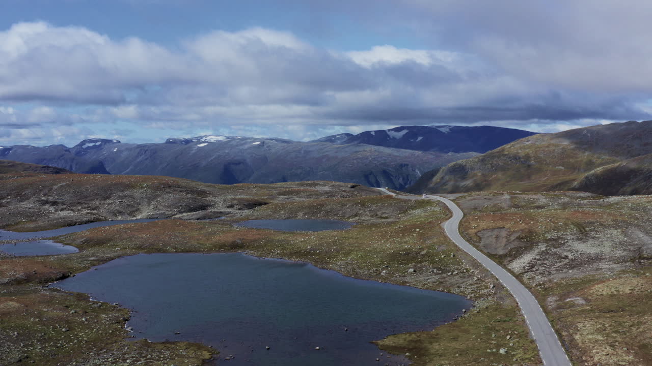 Mountain Road in Norway