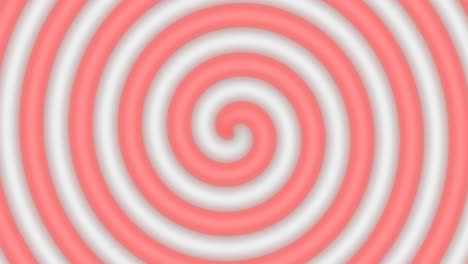 red and white spiral