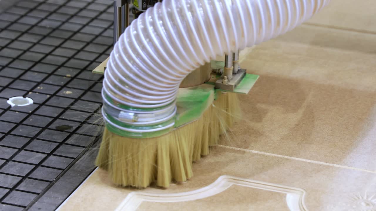 cnc 목재 가공 목재 가공 기계, 산업의 현대 기술.