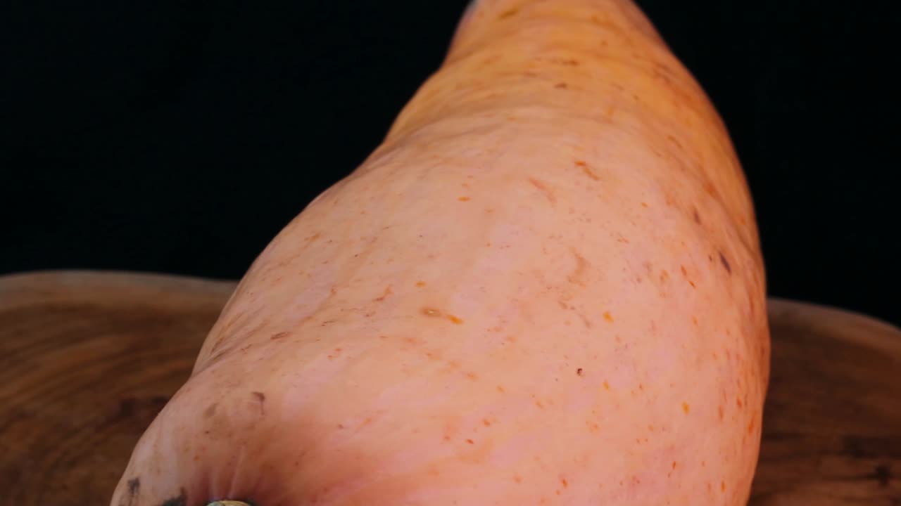 rotación de calabaza de plátano