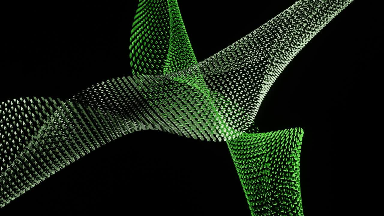 Luminous Double Helix VJ Loop