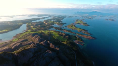 bronnoysund, la hermosa naturaleza de noruega
