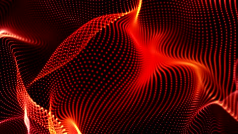 onda abstracta fondo elegante bucle rojo