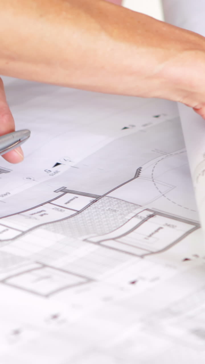 equipo de arquitectos revisando los planos