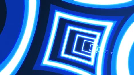 Infinite-Blue-Color-Squares-Tunnel-Move-Forwards-Abstract-Animated-Backdrop