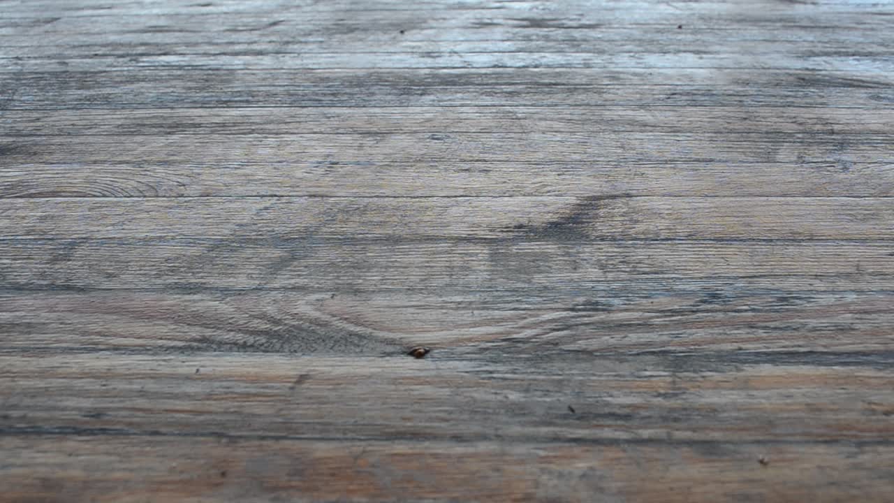 Floor from boards. Timber floor