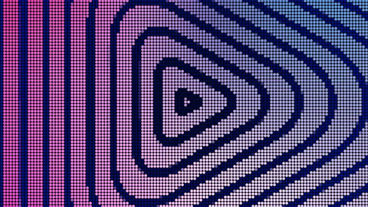 diseño abstracto del botón de reproducción