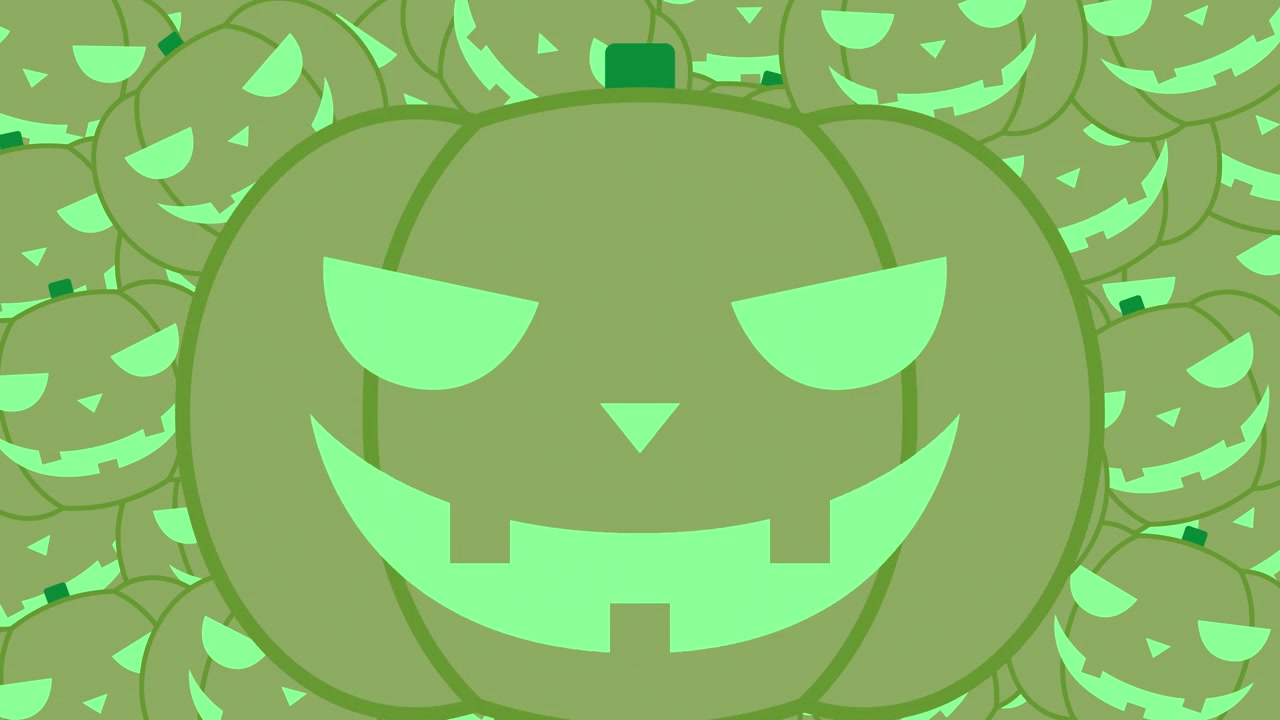 Sfondo di zucche di Halloween