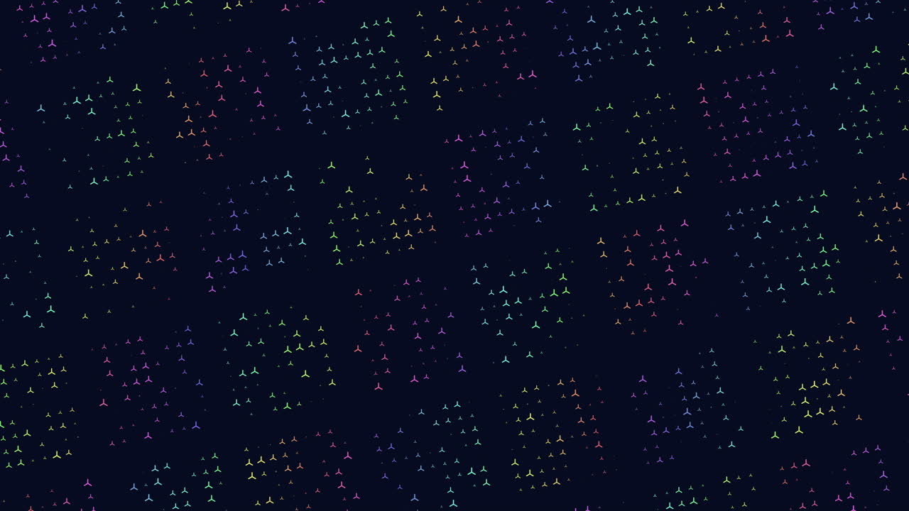 el diseño vibrante de la cuadrícula de puntos crea un patrón colorido