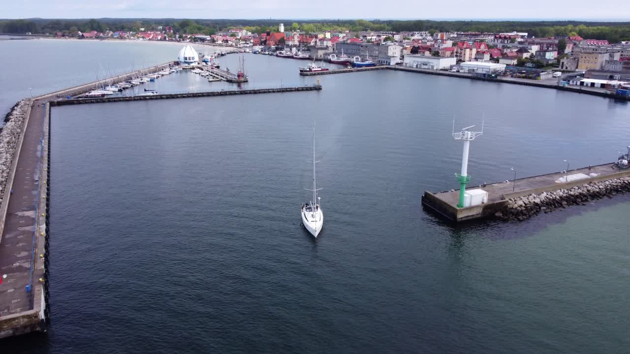 Summer beach on peninsula Hel in Baltic Sea, Poland, Europe