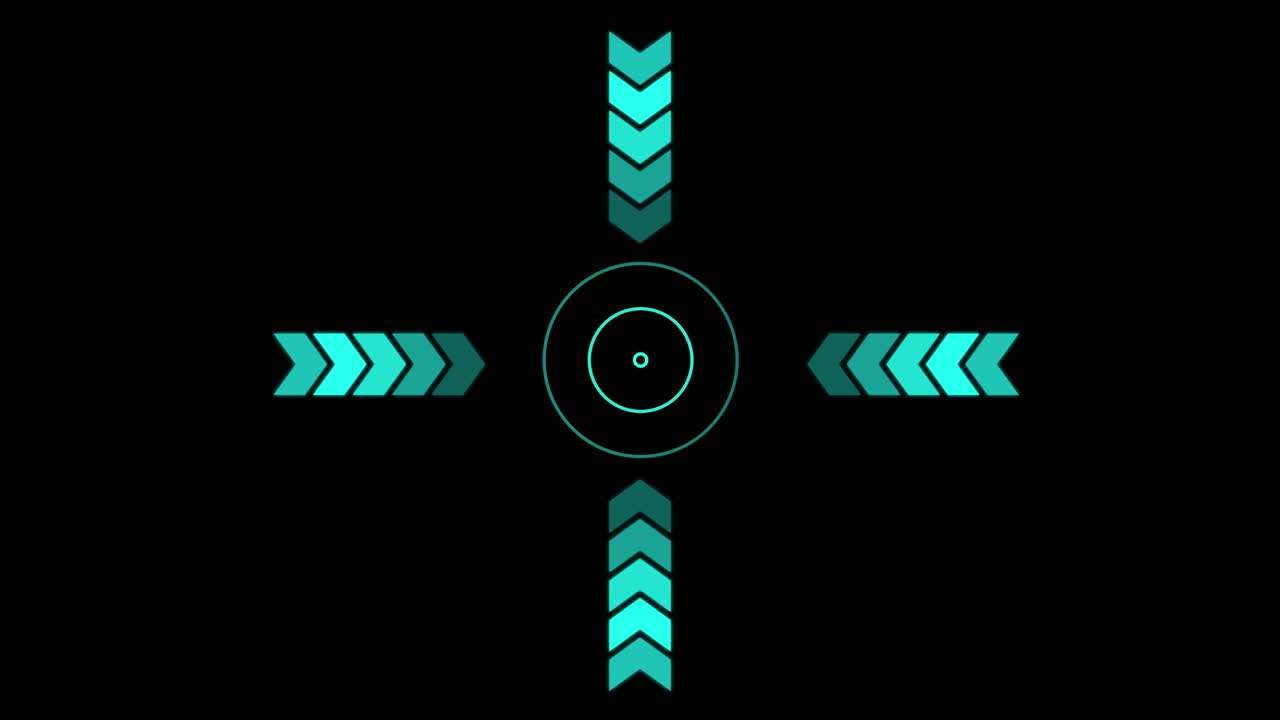 HUD Interface with Target Crosshair