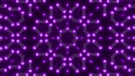 patrón geométrico de neón púrpura abstracto