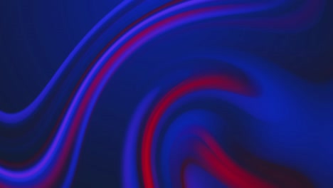 gradiente azul rosa y rojo formas de curva de pintura formadas en fondo de bucle sin costuras, bucle de fondo de color oscuro de moda abstracto.