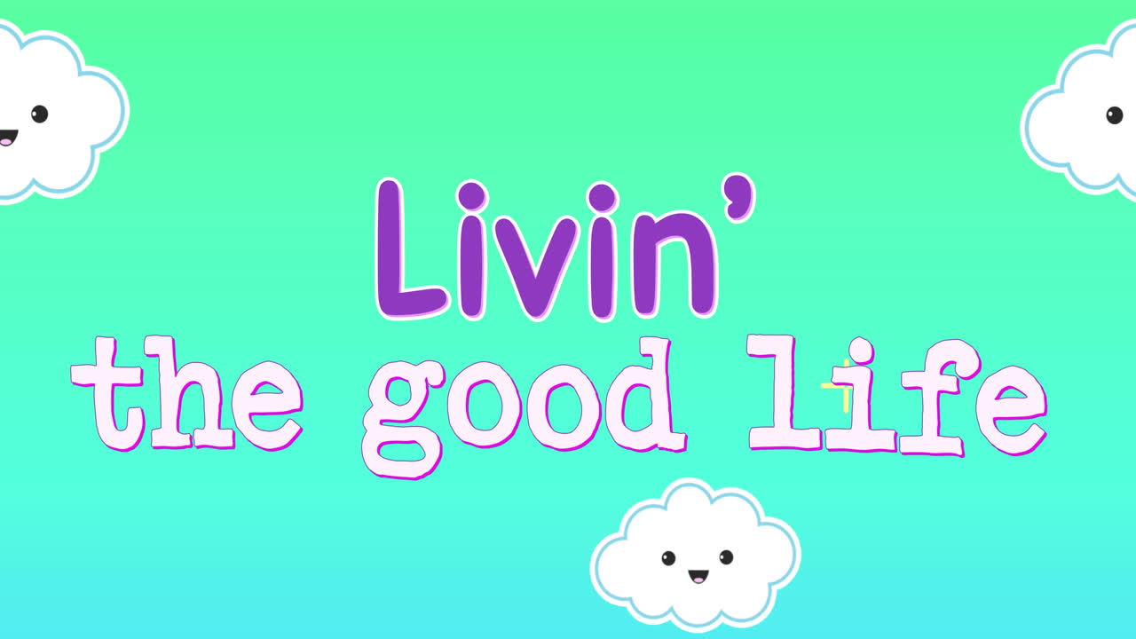 좋은 삶을 사는 애니메이션 4k