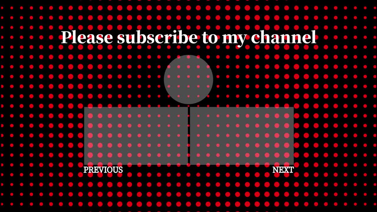 원형 물결 모션 엔드 카드 엔딩 스크린 모션 그래픽