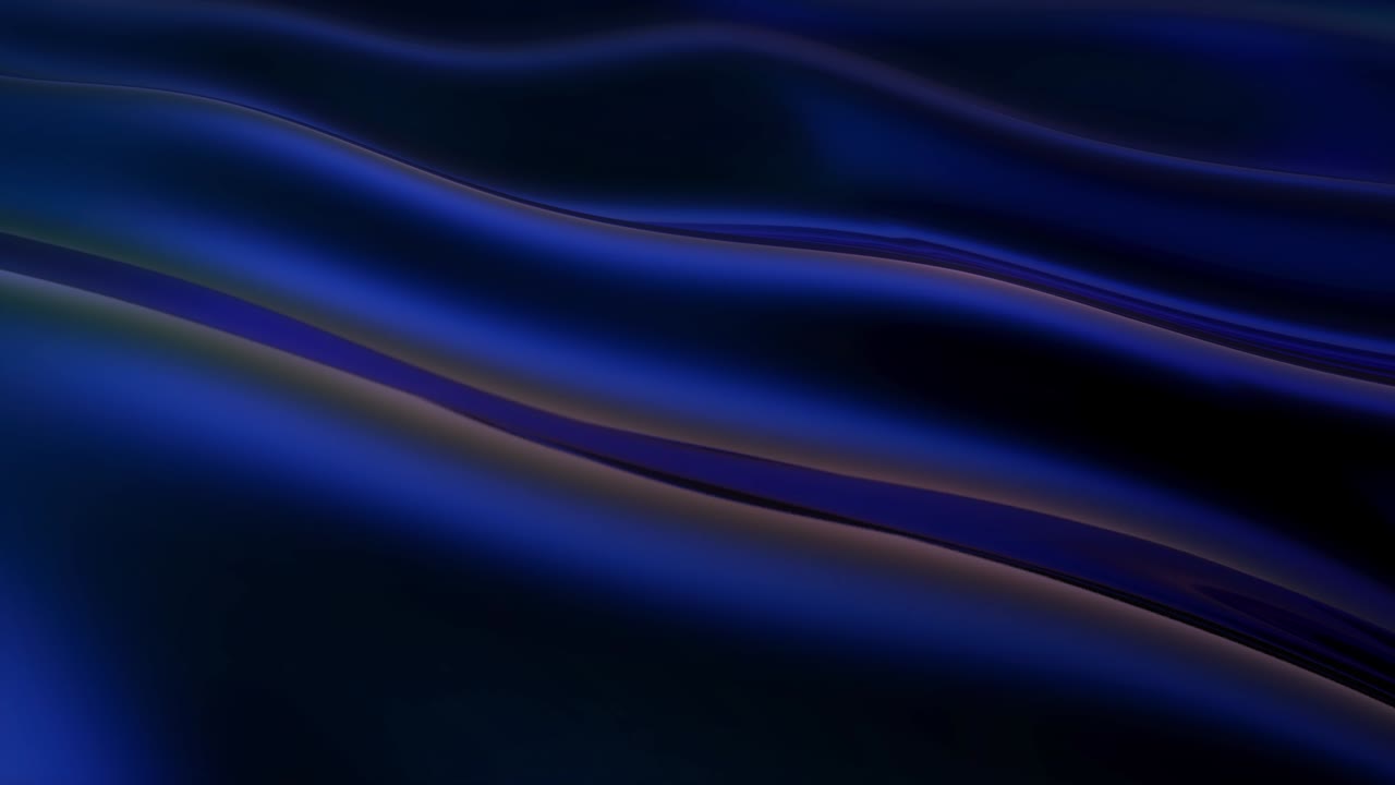 Abstract motion background with blue folds